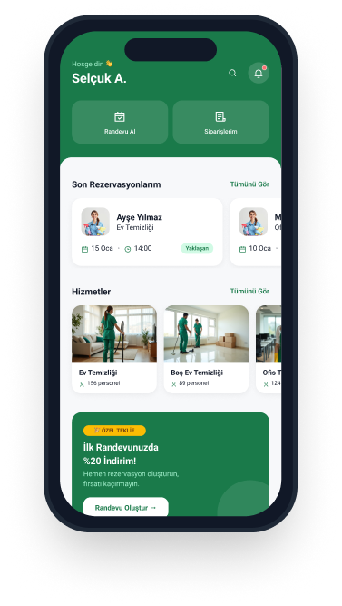 CleanLab App Screen Mockup